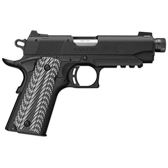 BRO 1911-22 SUPPRESSOR READY 22LR 4.25